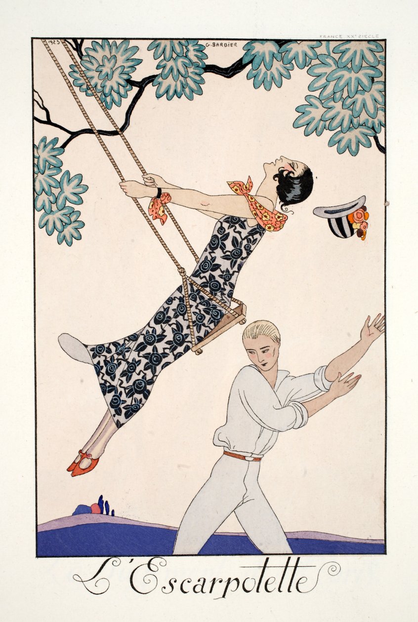 Keinu tekijältä Georges Barbier
