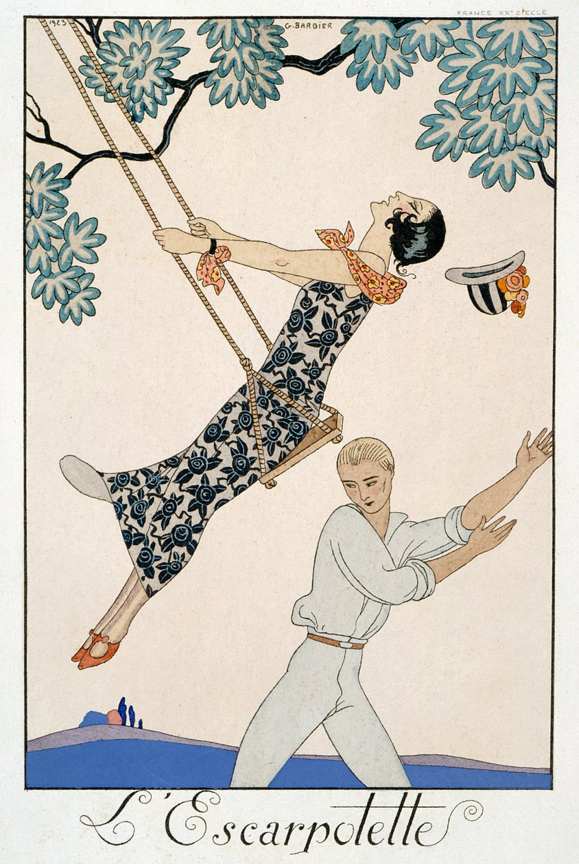 Keinu tekijältä Georges Barbier