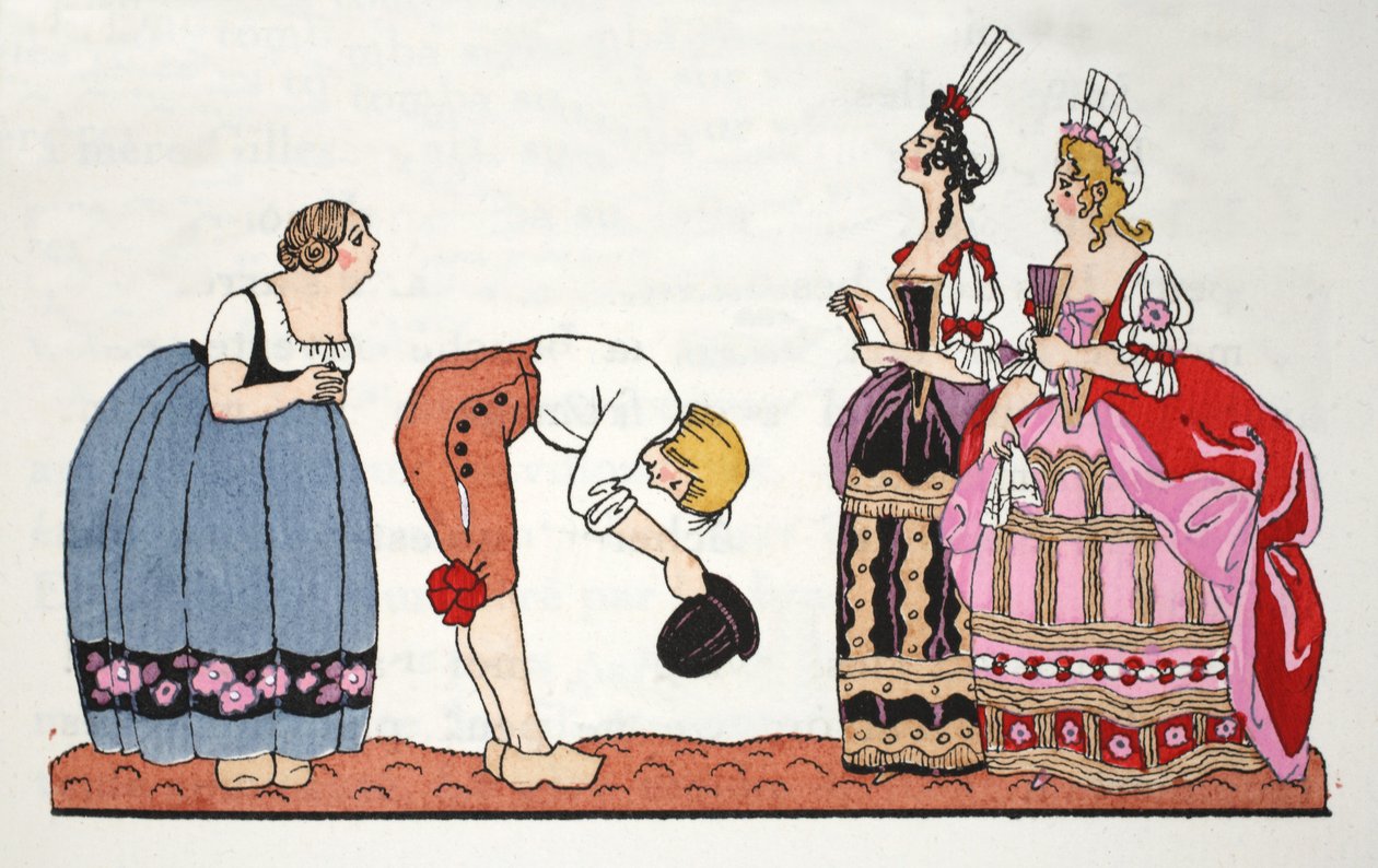 Rumat sisaret Cinderellasta (pokuorokuva) tekijältä Georges Barbier