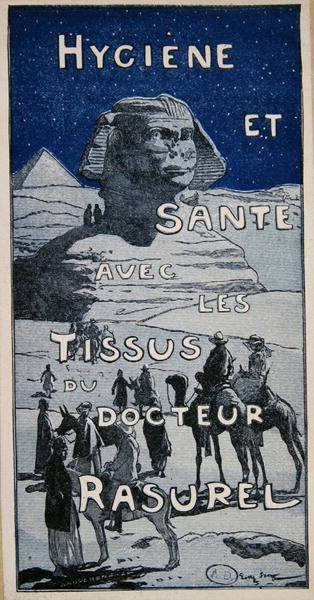 Mainos Doctor Rasurel -siteistä tekijältä Georges Bertin Scott