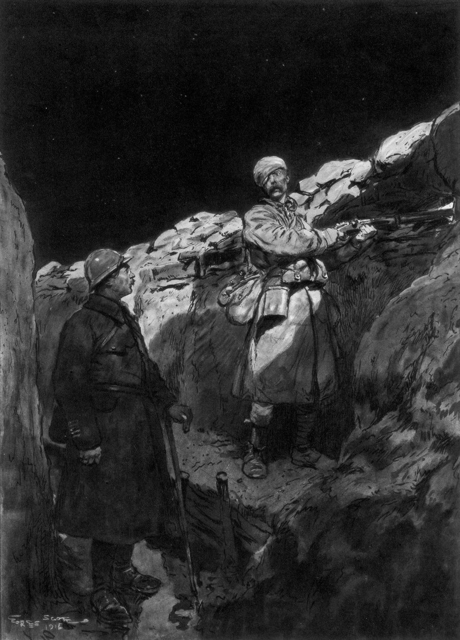 Portinvartija, 1915, 1926 tekijältä Georges Bertin Scott
