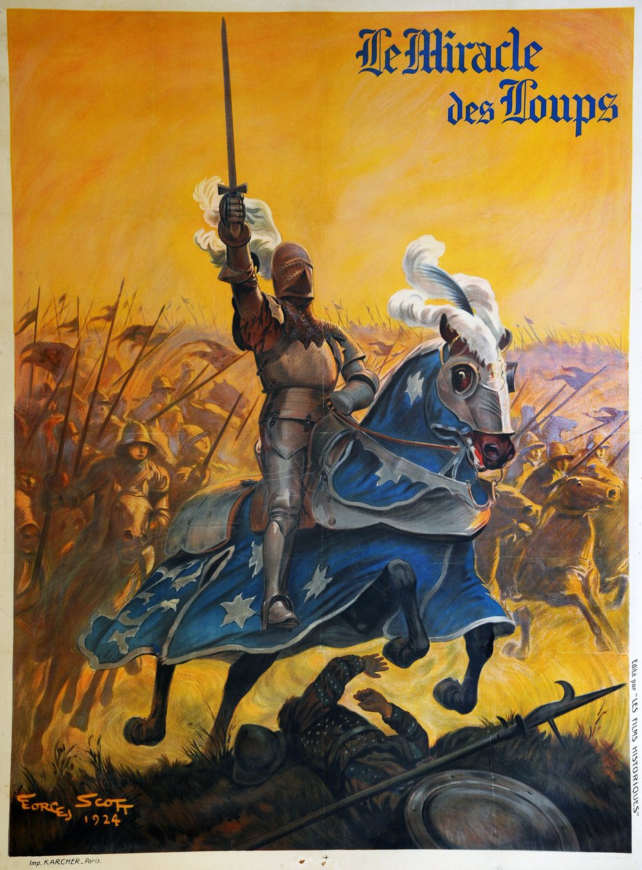 "Suden ihme" 1924 (juliste) tekijältä Georges Bertin Scott