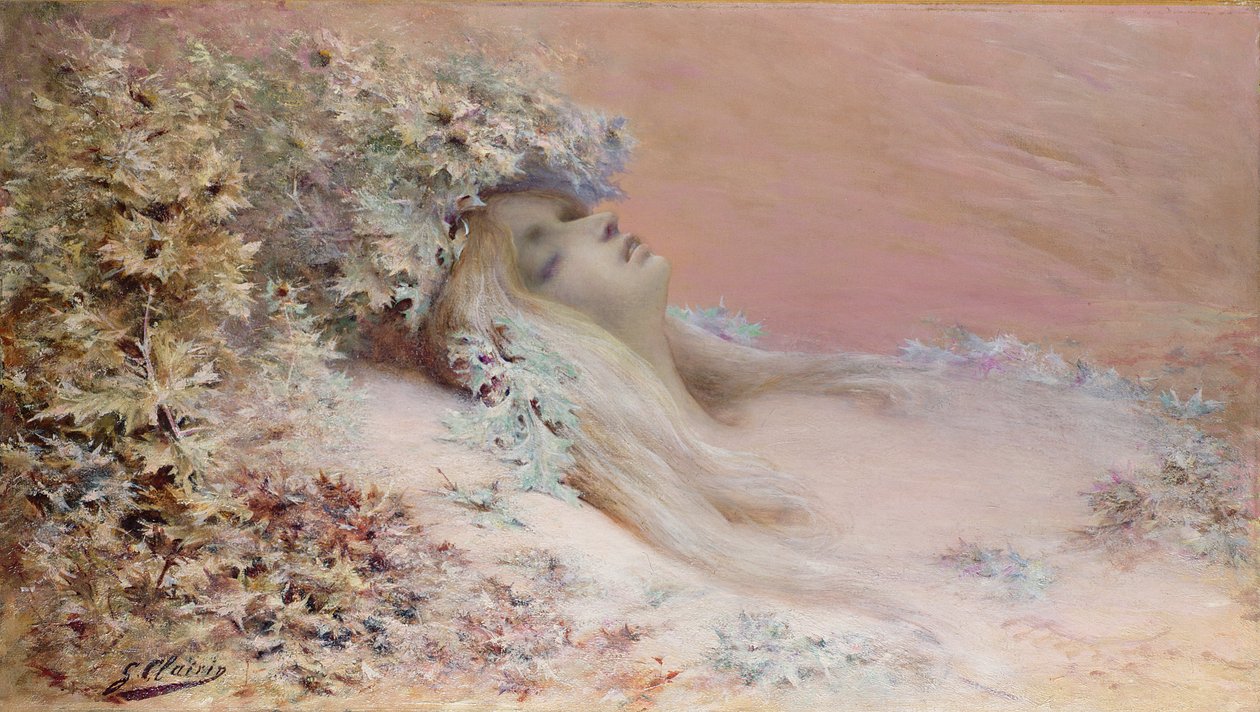 Huonekalut ja erilaiset esineet 1100- ja 1300-luvuilta tekijältä Georges Clairin