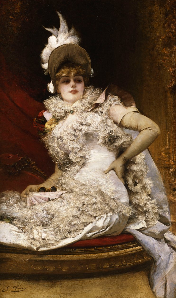 Loge; A la Loge, tekijältä Georges Clairin