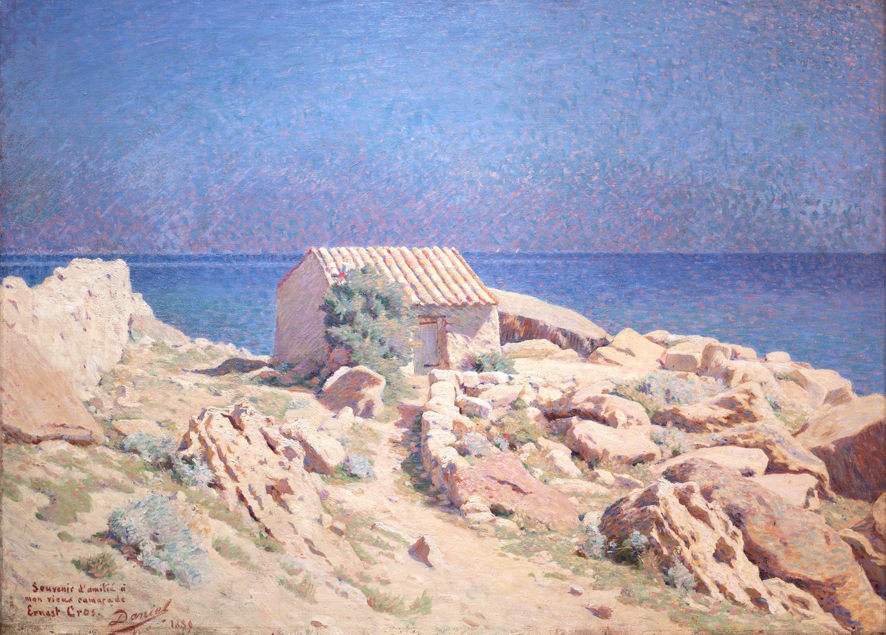 Roussillonin maisema tekijältä Georges Daniels de Monfried