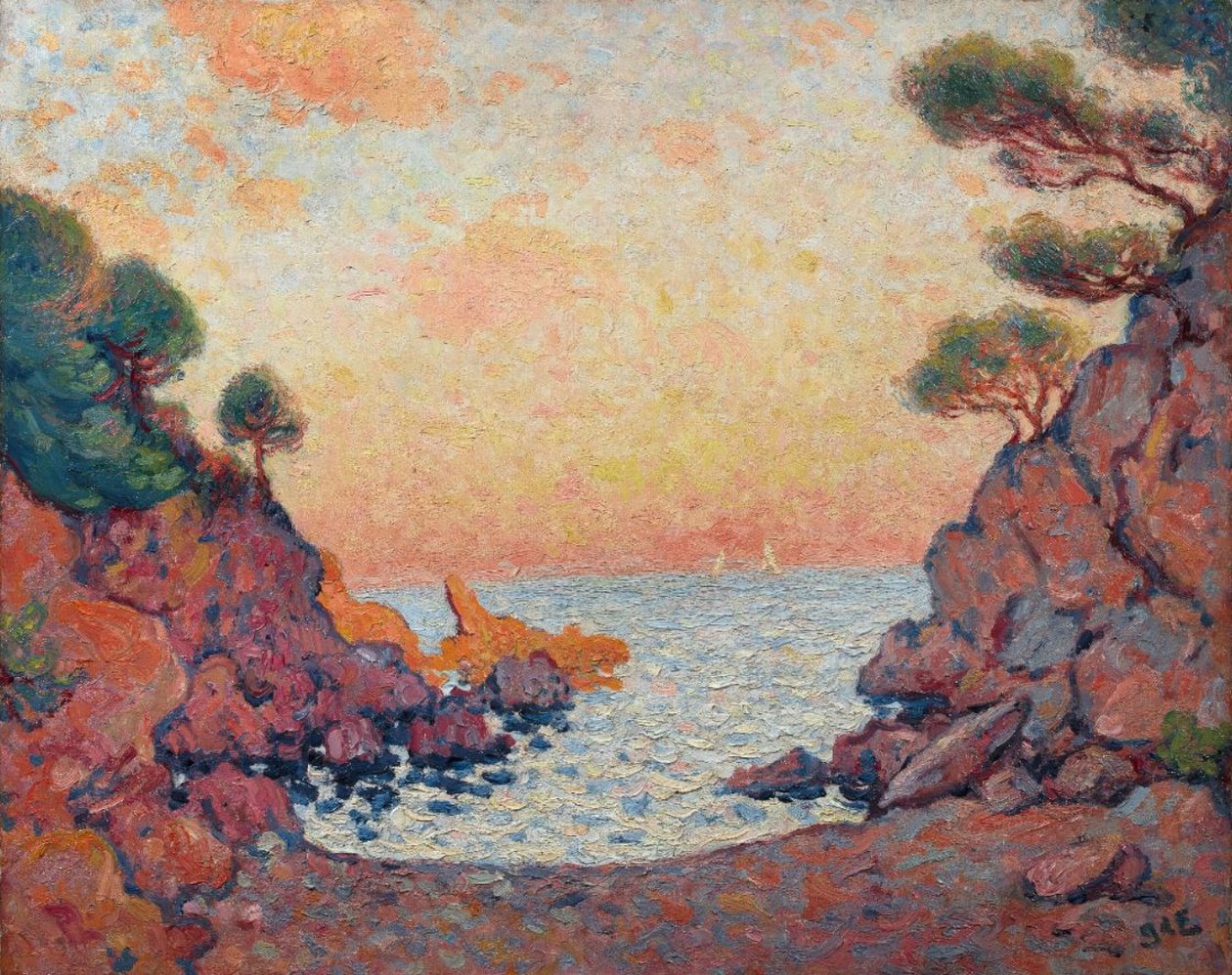 Le Lavandoun lahti, 1899. tekijältä Georges Espagnat de