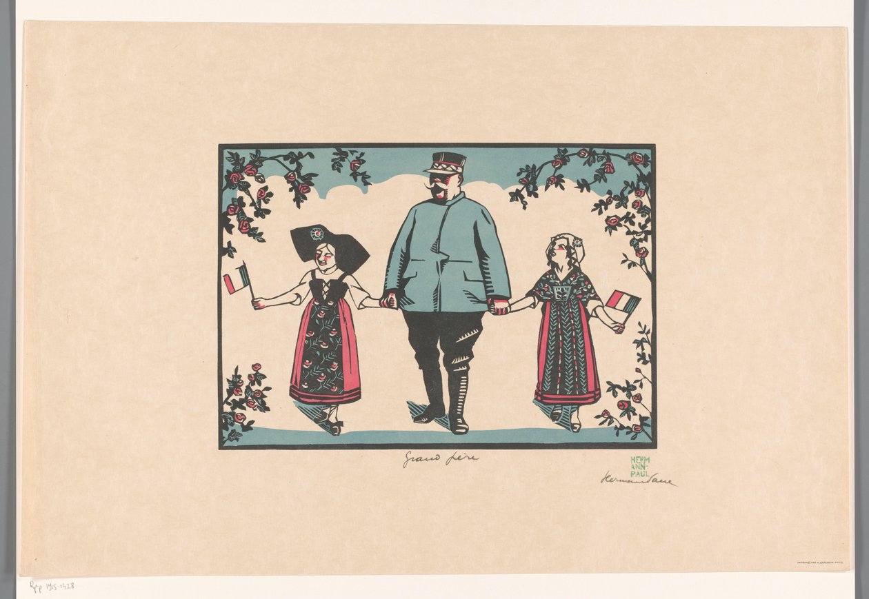 Isoisä (alkuperäinen sarjan nimi) tekijältä Georges Hermann Rene Paul (signed by artist)