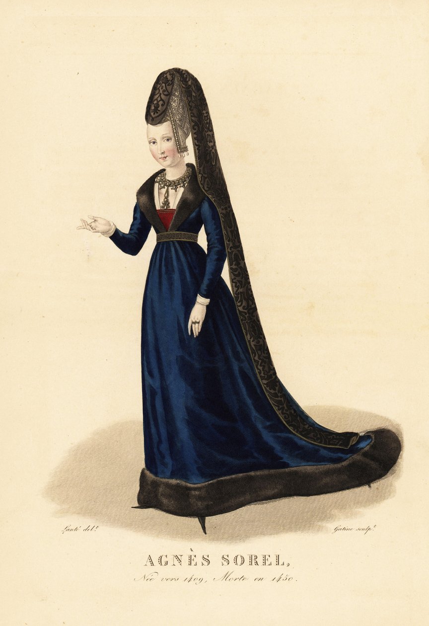 Agnes Sorel tekijältä Georges Jacques Gatine