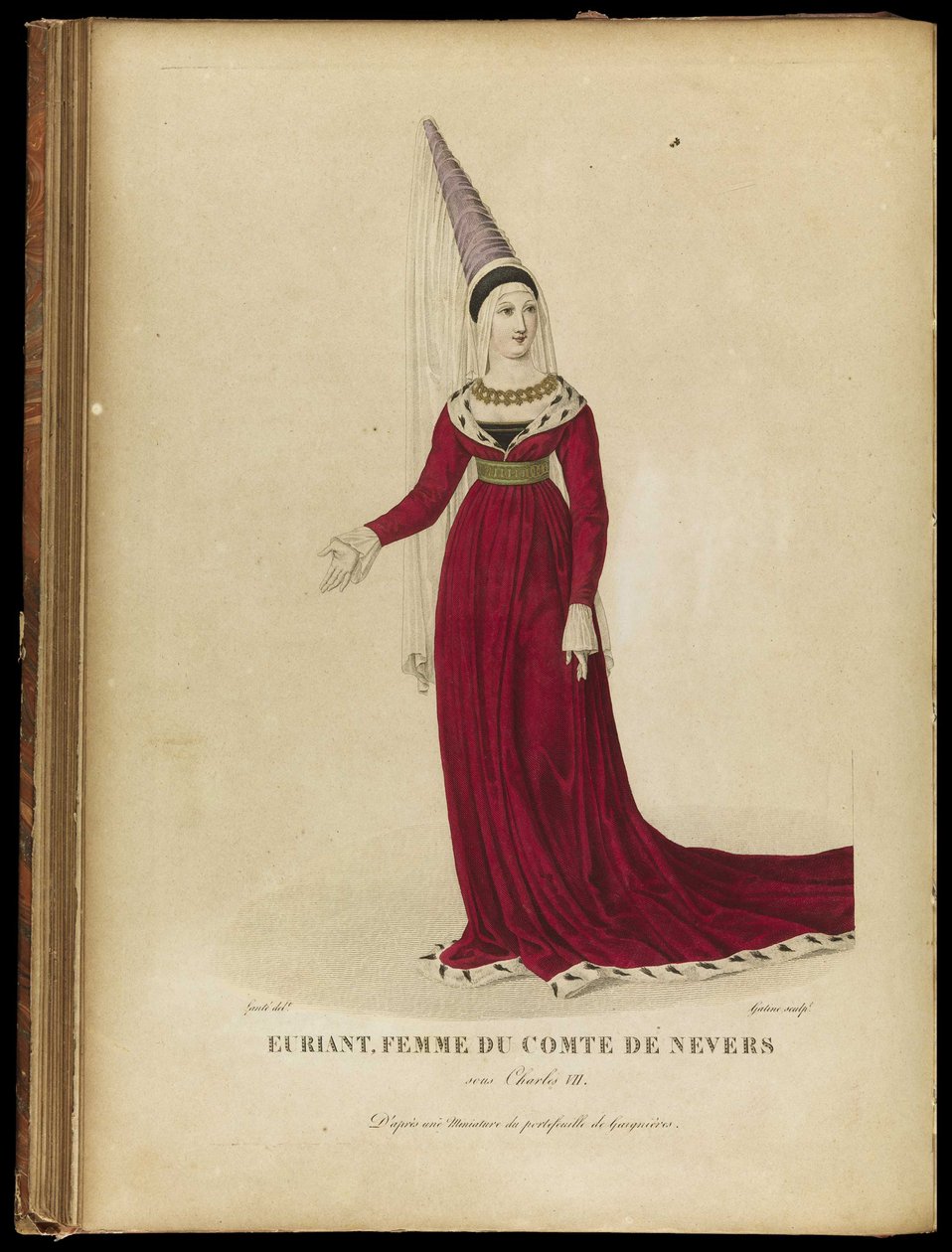 Euryanthe, 1700-luvun loppu. tekijältä Georges Jacques Gatine