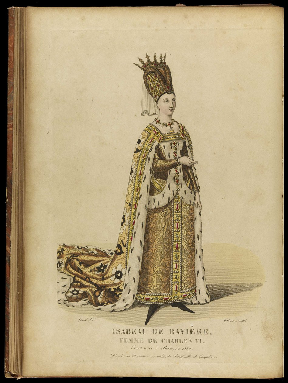 Isabeau Baijerilainen, Ranskan kuningatar, 1700-luvun loppu. tekijältä Georges Jacques Gatine