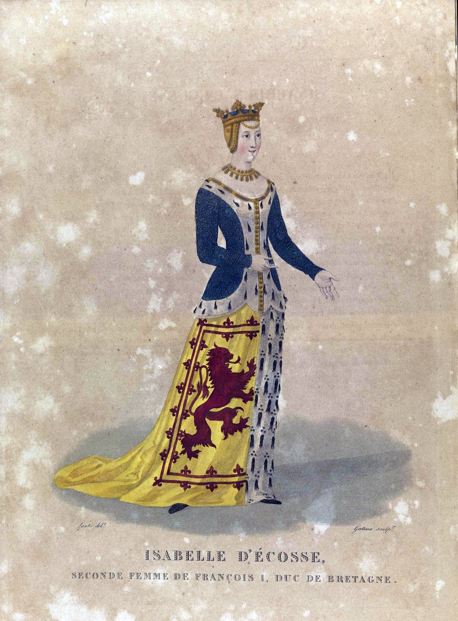 Isabella Stuart (Isabeau of Scotland tekijältä Georges Jacques Gatine
