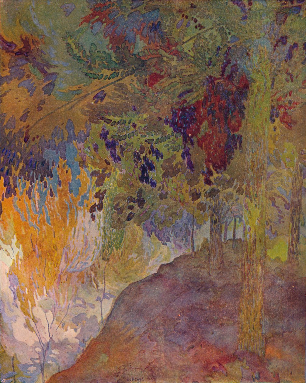 "A Decorative Composition", c1900 1903-1904 tekijältä Georges Joseph van Sluijters