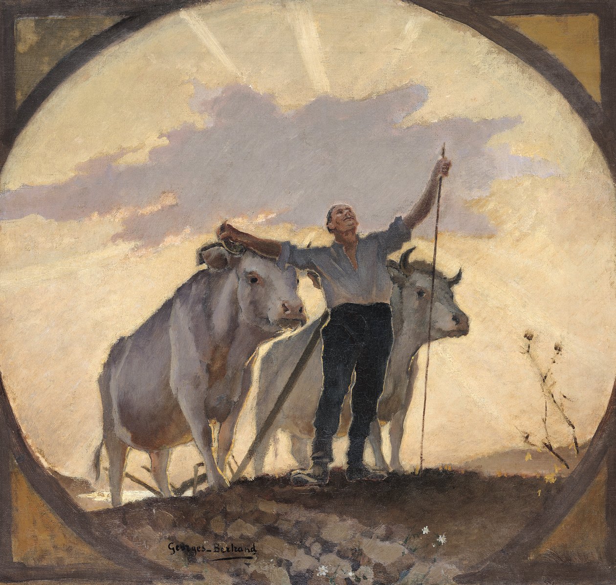 Maan hymni Auringolle, 1892 tekijältä Georges Jules Bertrand