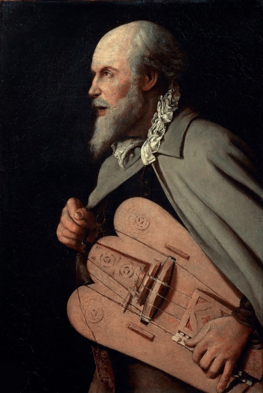 Vanha mies, noin 1620-1625. tekijältä Georges La Tour de