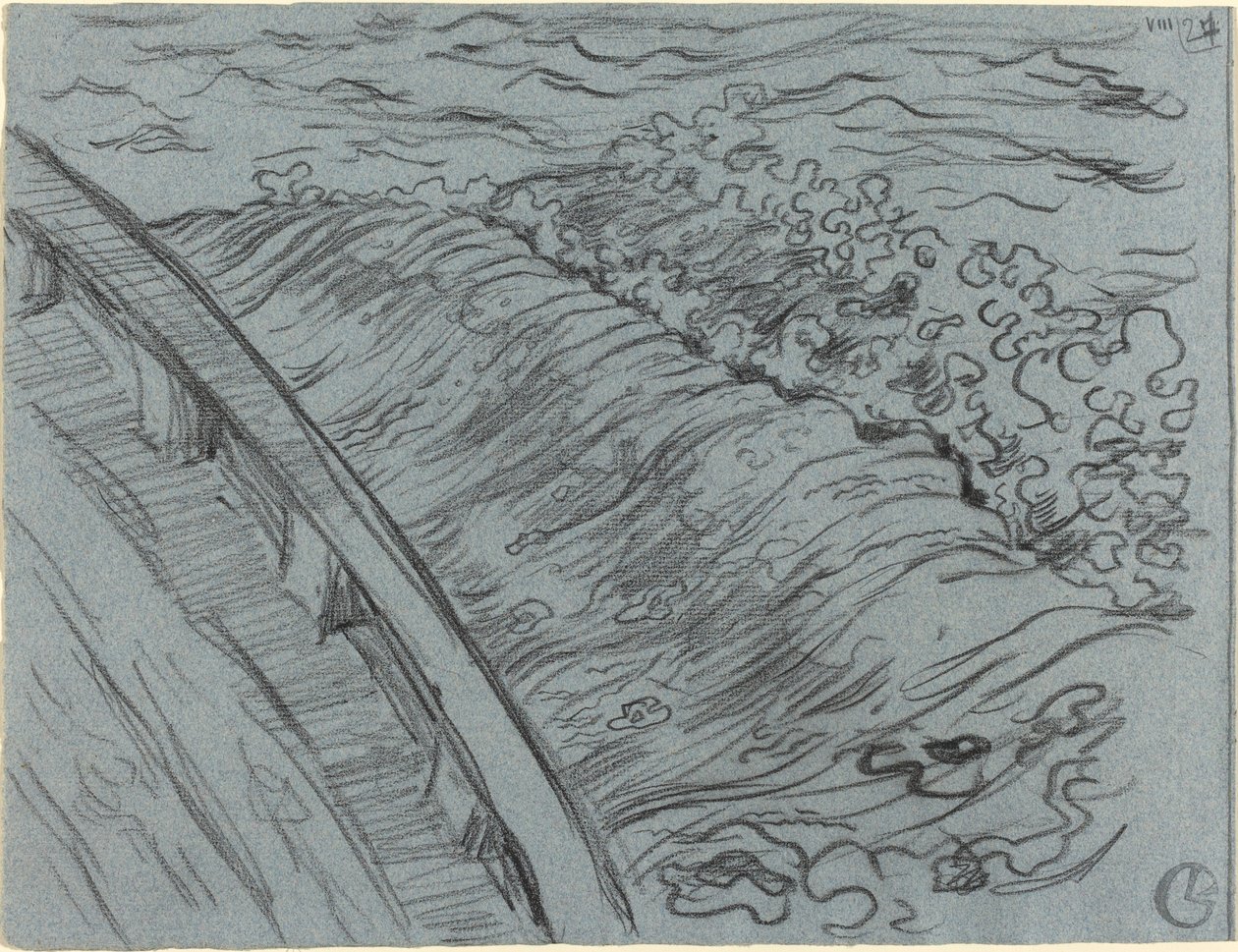 Meri veneen reunalla, Bretagne tekijältä Georges Lacombe