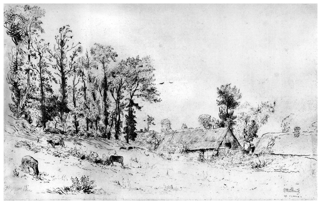 "Val de Septimonville", 1880-1940 1924 tekijältä Georges Le Meilleur