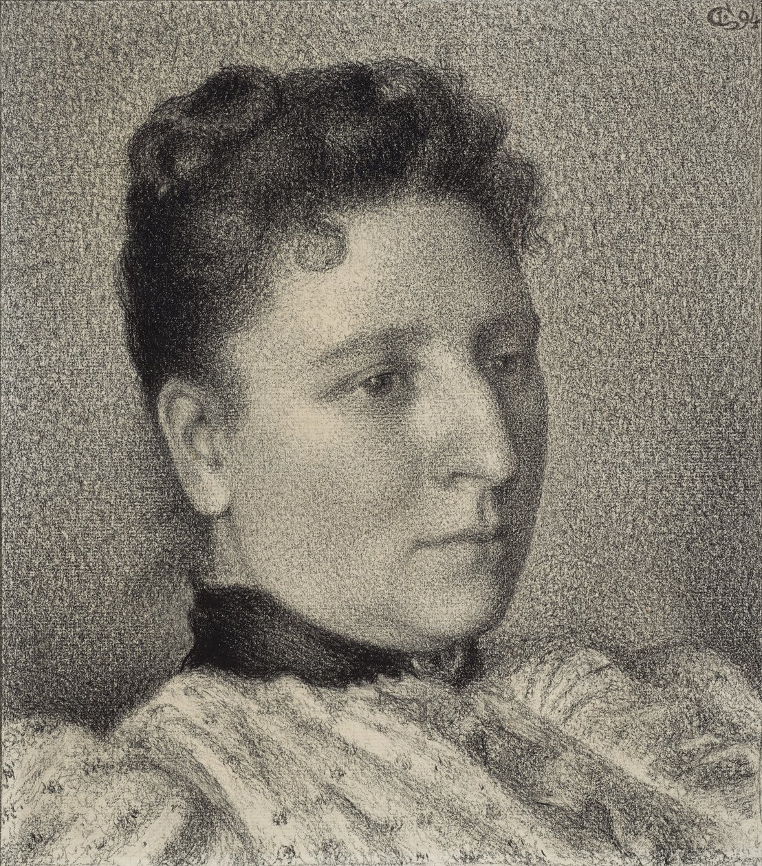 Anna Bochin muotokuva, 1894 tekijältä Georges Lemmen