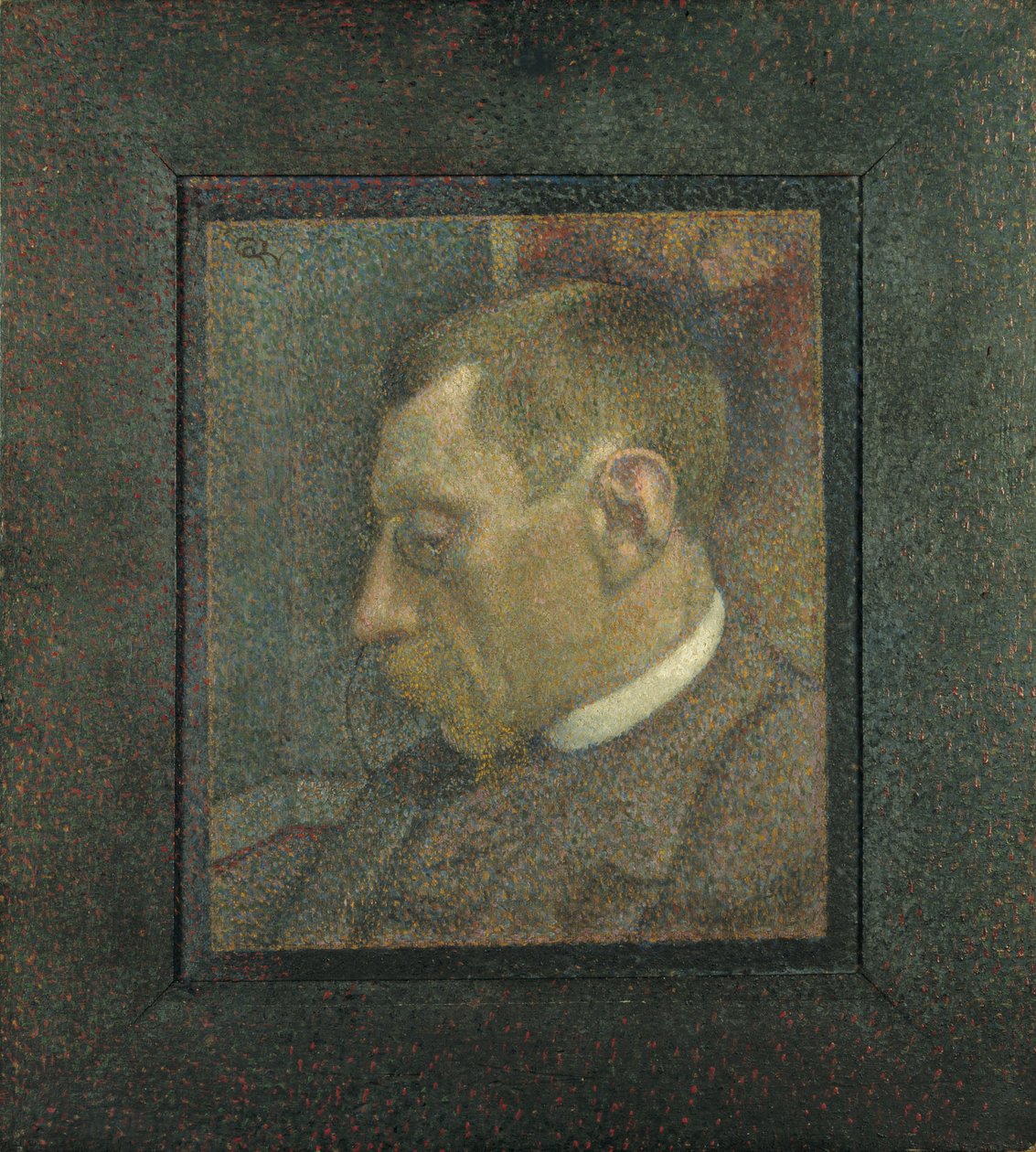 Muotokuva Emile Verhaerenista 1855-1918, 1900. tekijältä Georges Lemmen