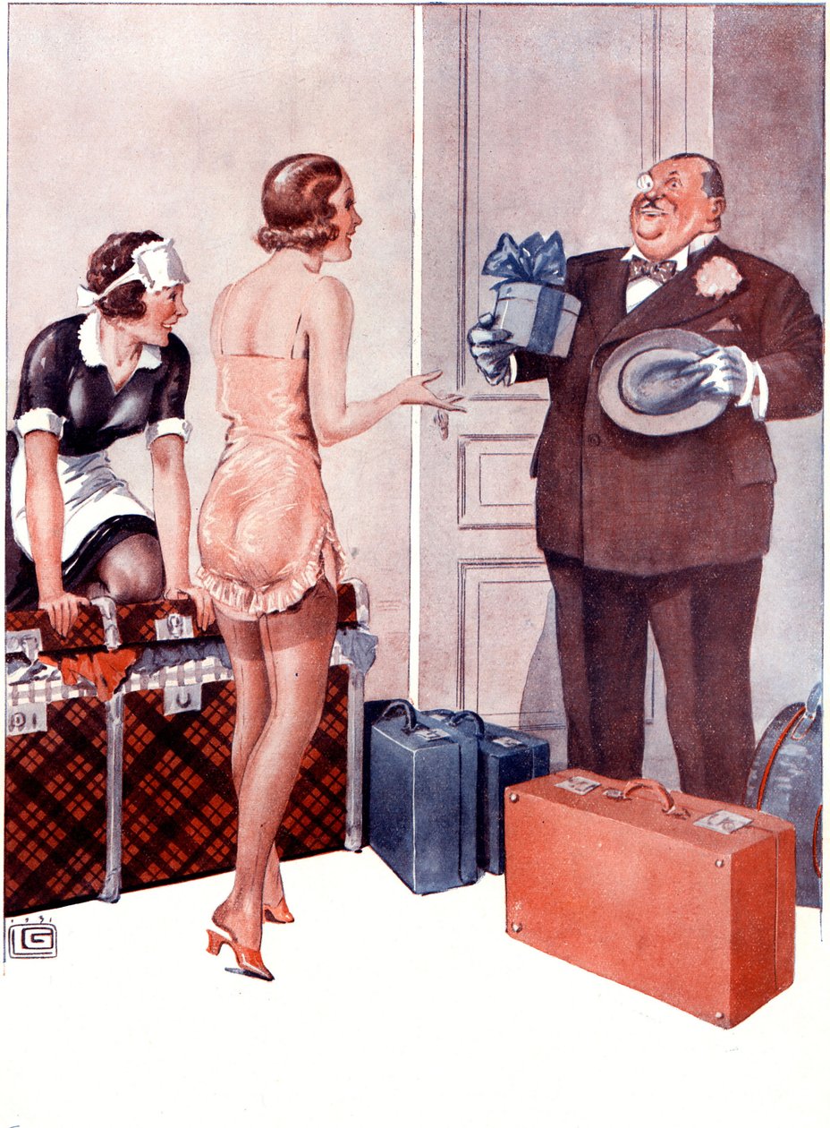 Kuvitus teoksesta La Vie Parisienne
