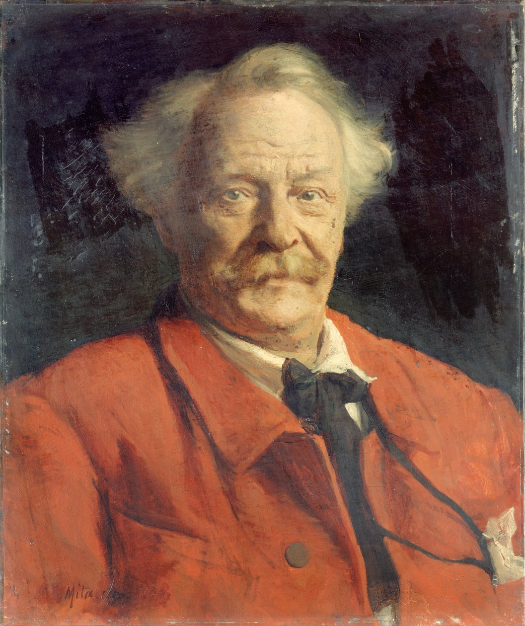 Muotokuva Nadar Felix Tournachonista 1820-1910, 1890. tekijältä Georges Léopold Mita