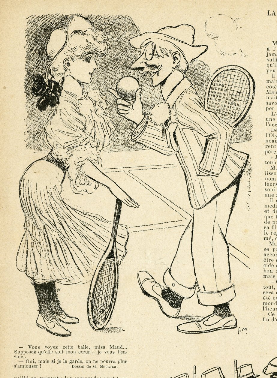 Kuvitus Georges Meunier (1869-1934) Le Rire tekijältä Georges Meunier