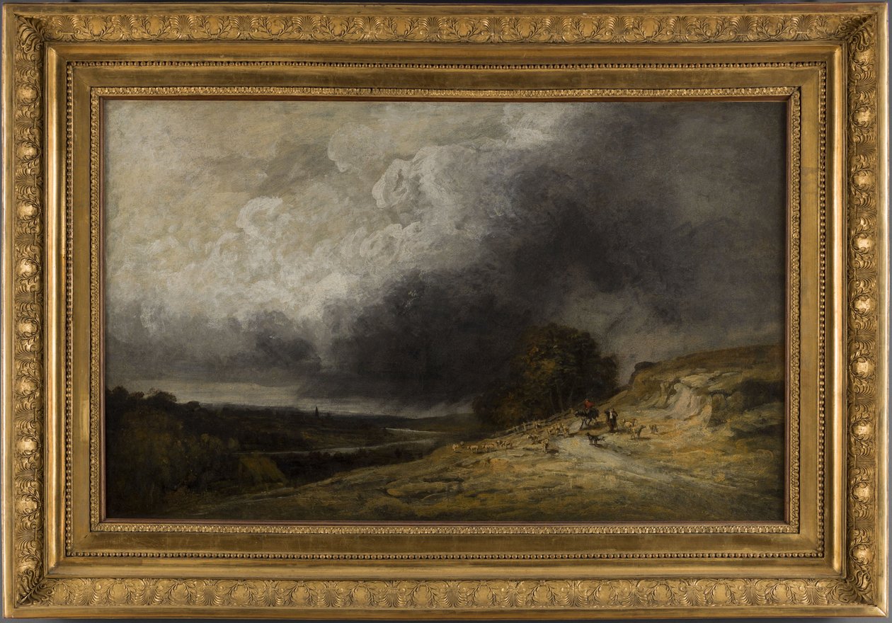 Lauma myrskyssä vuosina 1796-1843 (öljy) tekijältä Georges Michel