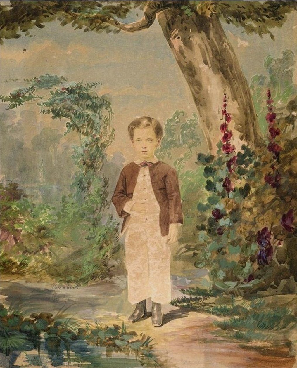 Georges Penabertin vesivärimaalaus (1858) (A) tekijältä Georges Penabert