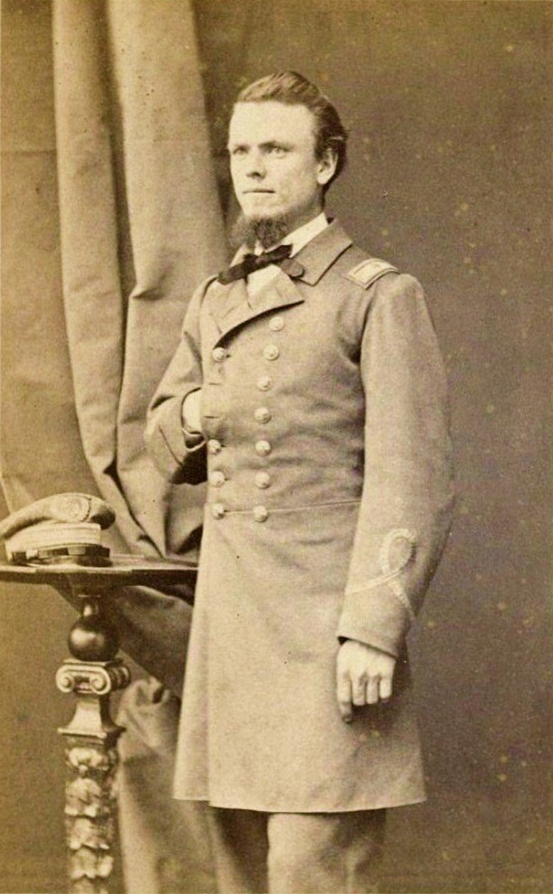 Luutnantti John Grimball (1840-1922), C.S.S. Shenandoah, Konfederaation laivasto (A) tekijältä Georges Penabert