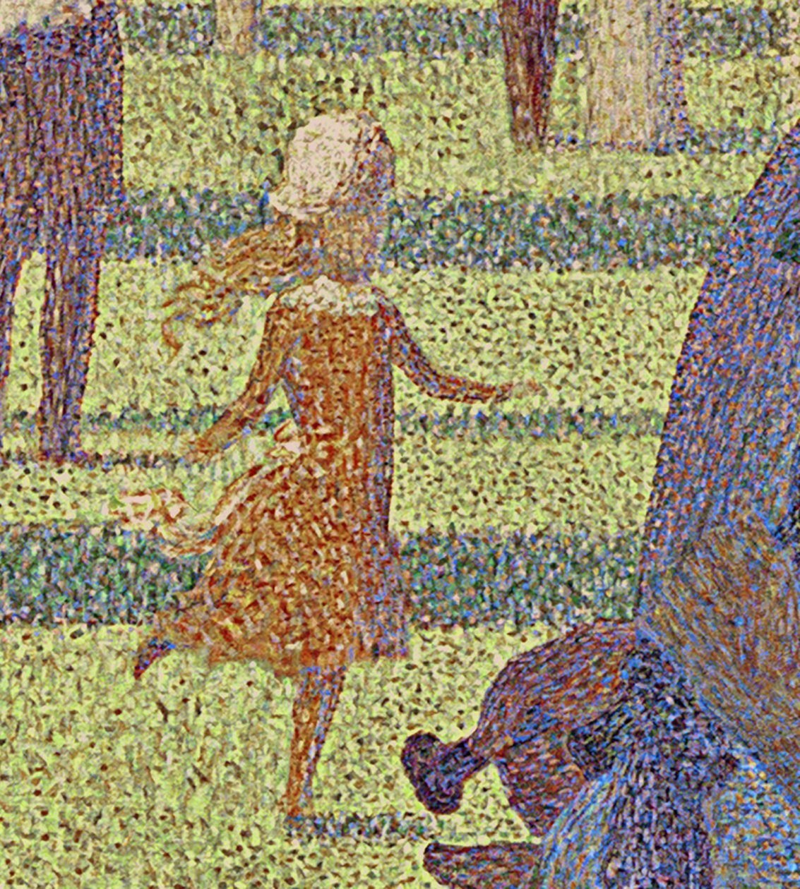 Sunnuntai La Grande Jattessa, 1884-86 tekijältä Georges Pierre Seurat