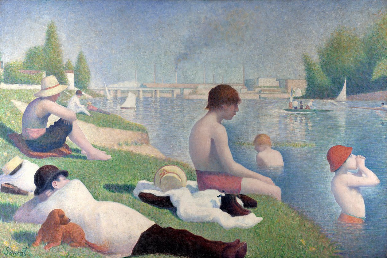 Asnièresin uimarit tekijältä Georges Pierre Seurat