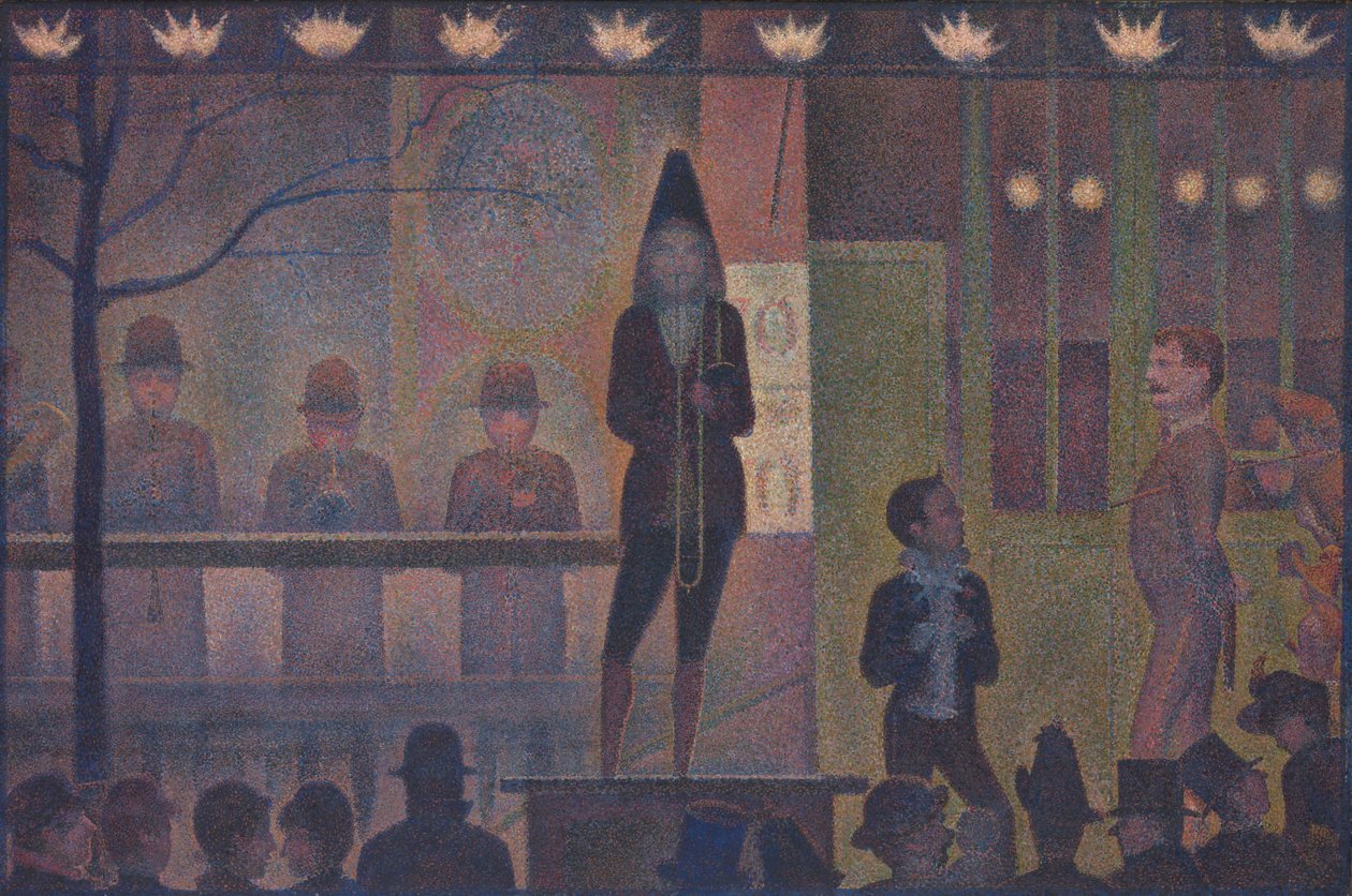 Circus Sideshow (Parade de cirque) tekijältä Georges Pierre Seurat