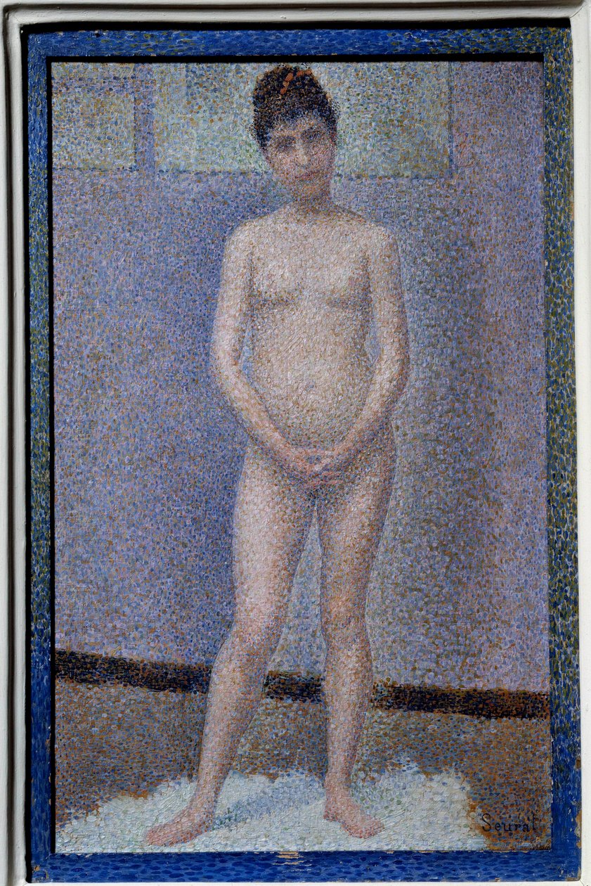 Georges Seuratin kasvomaalaus (1859-1891) tekijältä Georges Pierre Seurat