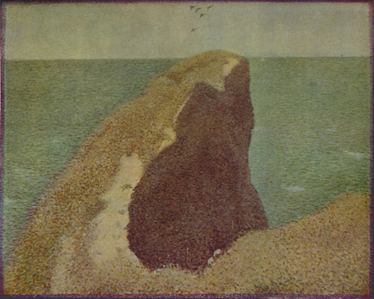 Bec Du Hoc, Grandcamp, 1885, 1937. tekijältä Georges Pierre Seurat