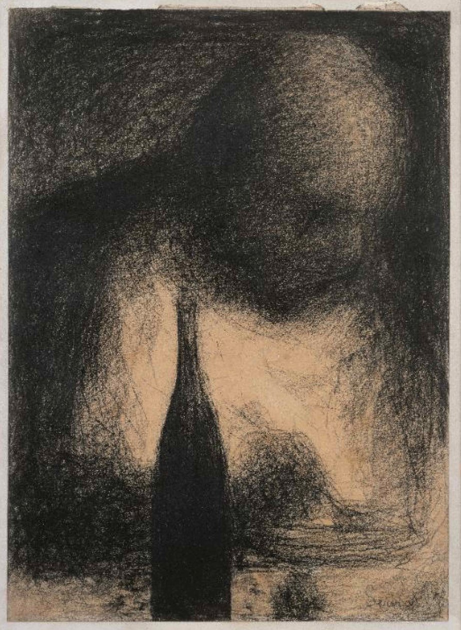 The Diner, c. 1883-1884. tekijältä Georges Pierre Seurat