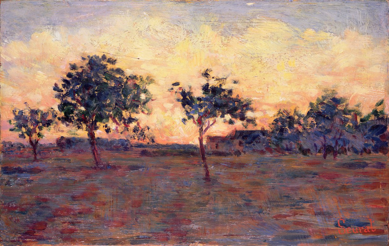 Auringonlasku tekijältä Georges Pierre Seurat