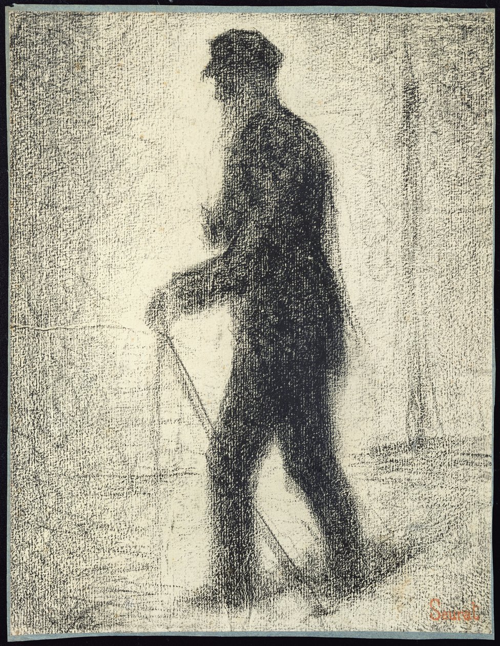 Kävely, noin 1882 tekijältä Georges Pierre Seurat