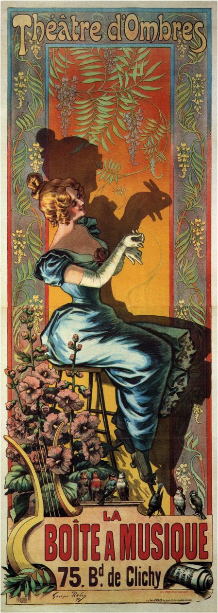 Musiikkilaatikko, 1898 tekijältä Georges Redon