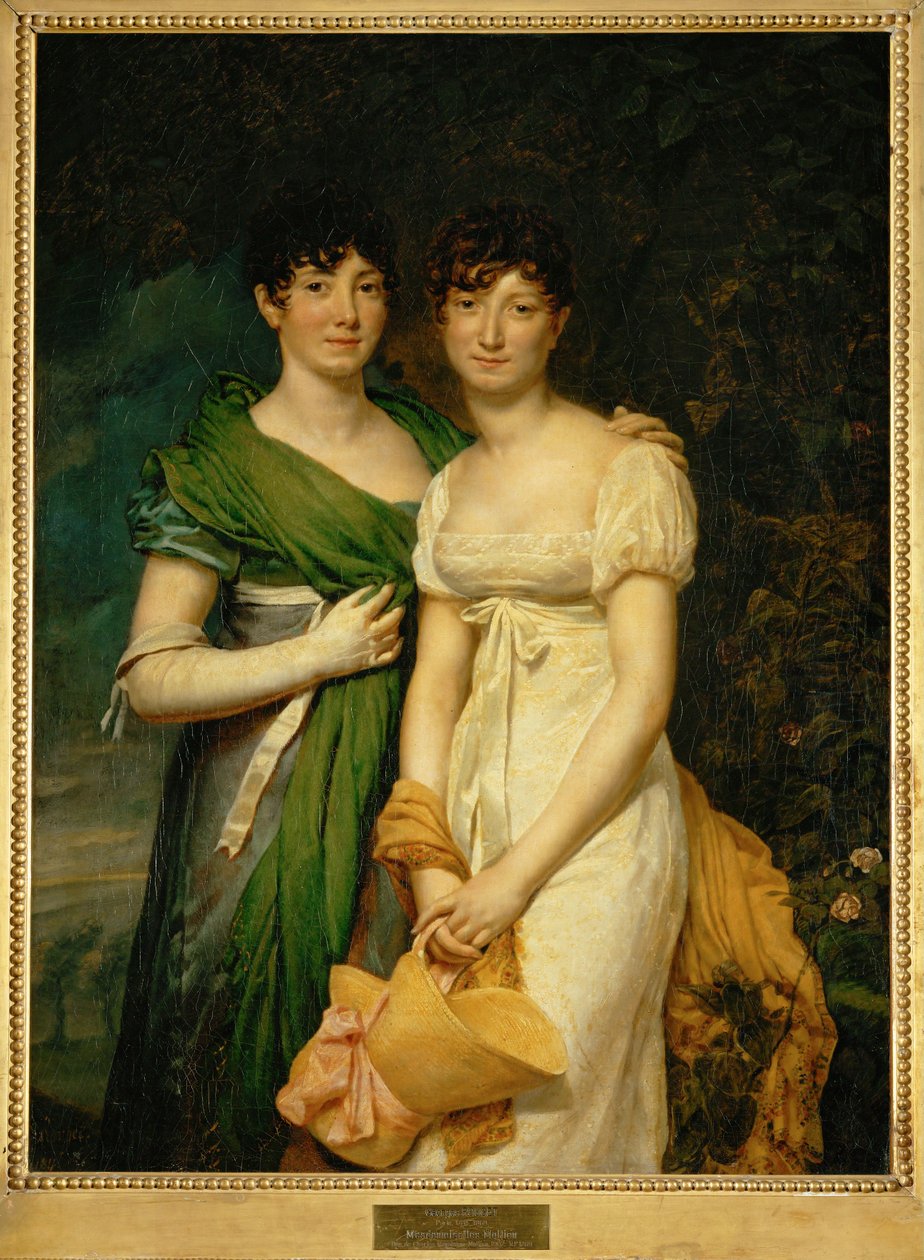 Mesdemoiselles Molien, Napoleon I:n valtiovarainministerin kreivi Molienin veljentyttäret ... tekijältä Georges Rouget