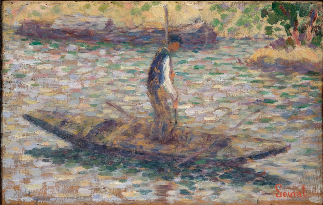 Kalastaja tekijältä Georges Seurat