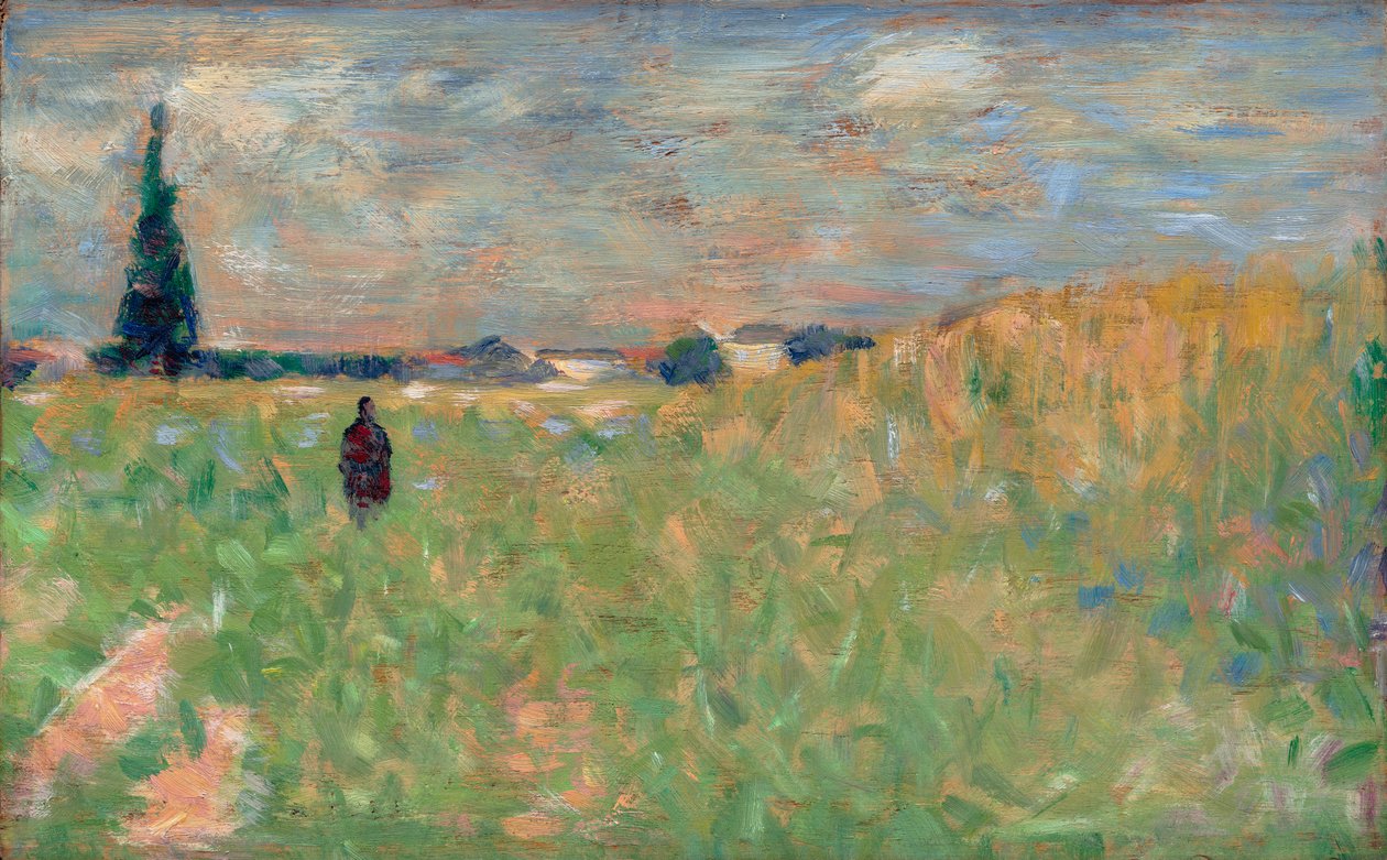 Kesäinen maisema tekijältä Georges Seurat