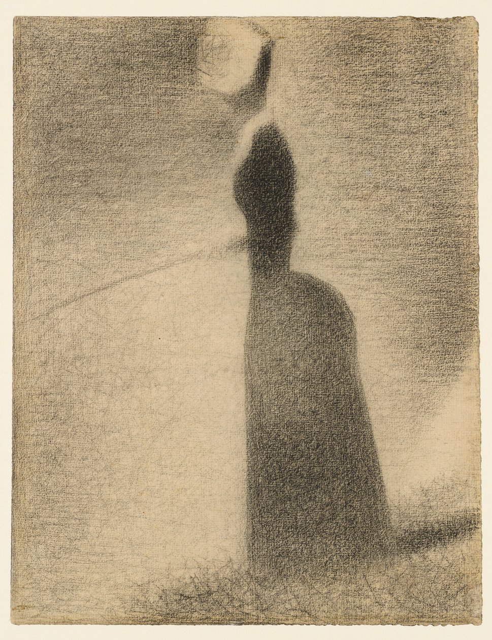 Kalastava nainen tekijältä Georges Seurat