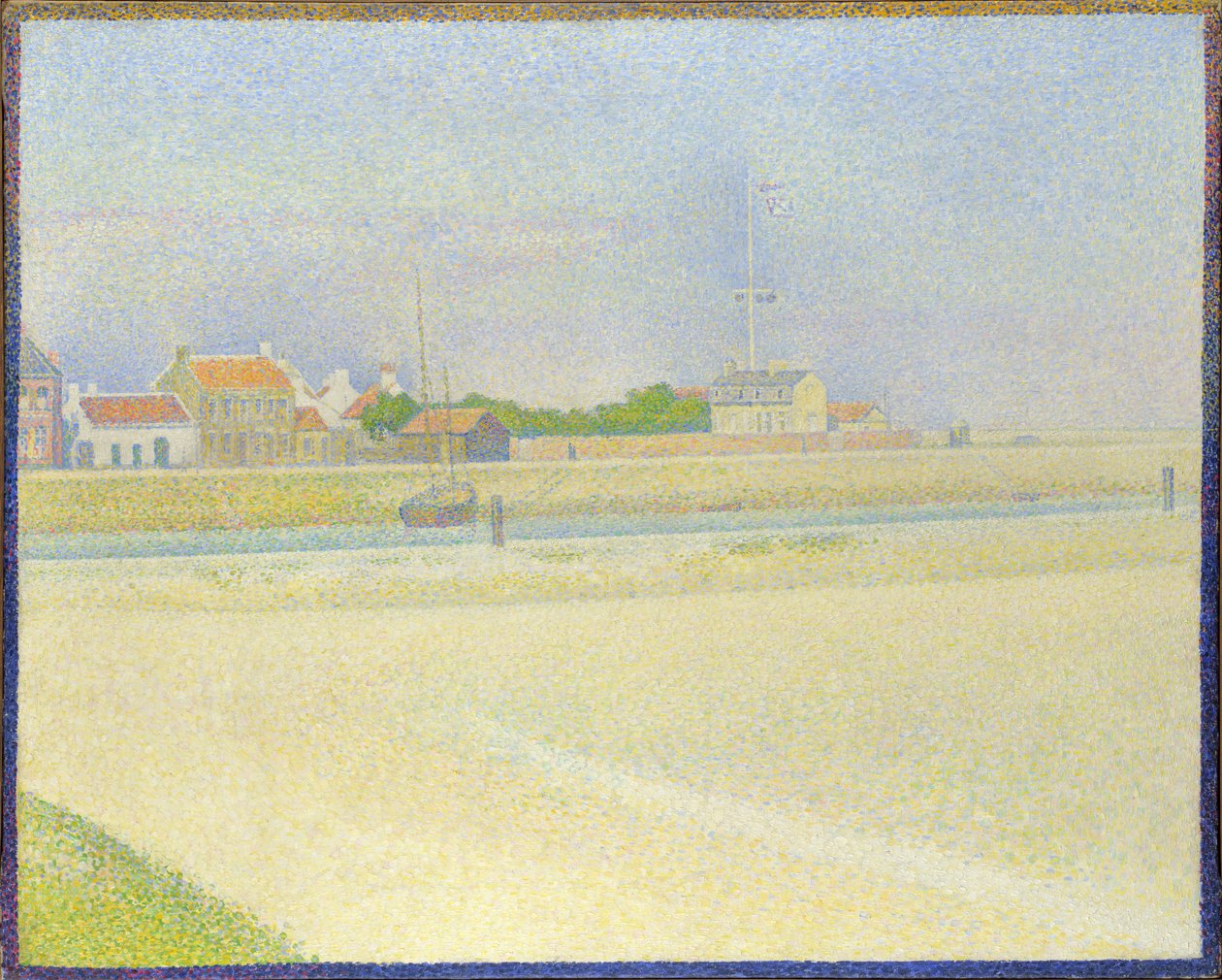 Der Kanal von Gravelines, Grand Fort-Philippe tekijältä Georges Seurat