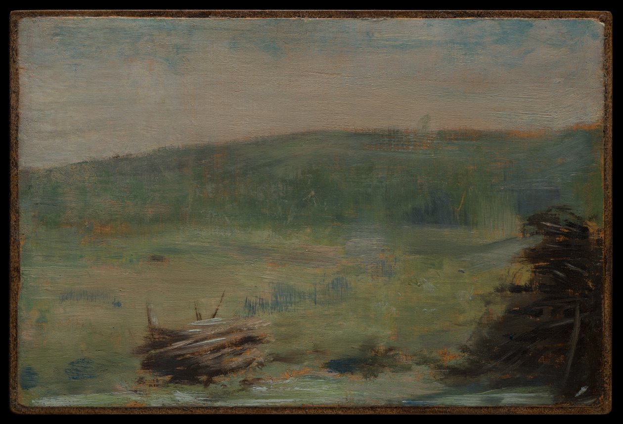 Maisema Saint-Ouenissa tekijältä Georges Seurat
