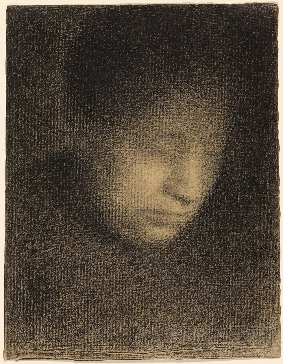 Madame Seurat, taiteilijan äiti tekijältä Georges Seurat