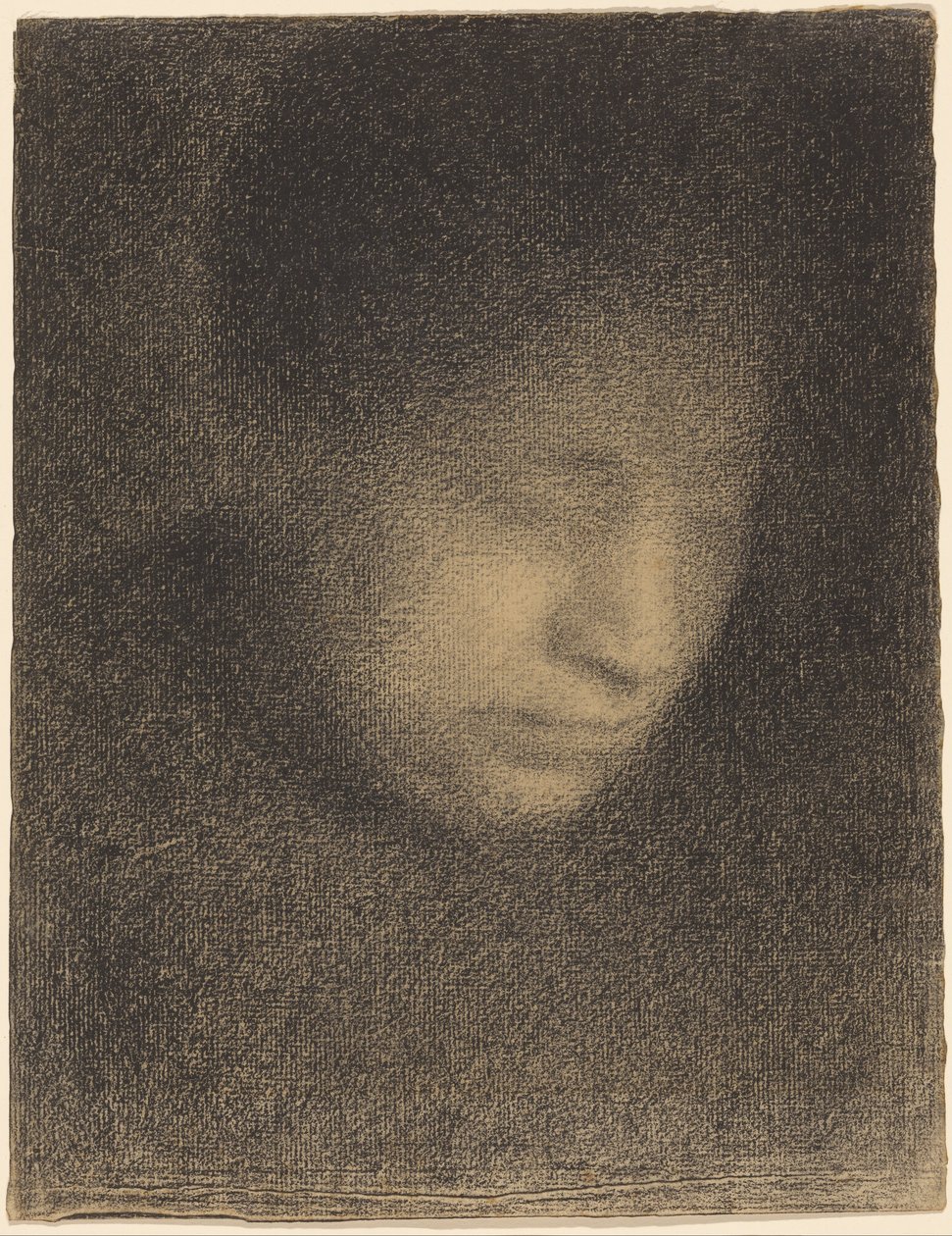 Madame Seurat, taiteilijan äiti tekijältä Georges Seurat