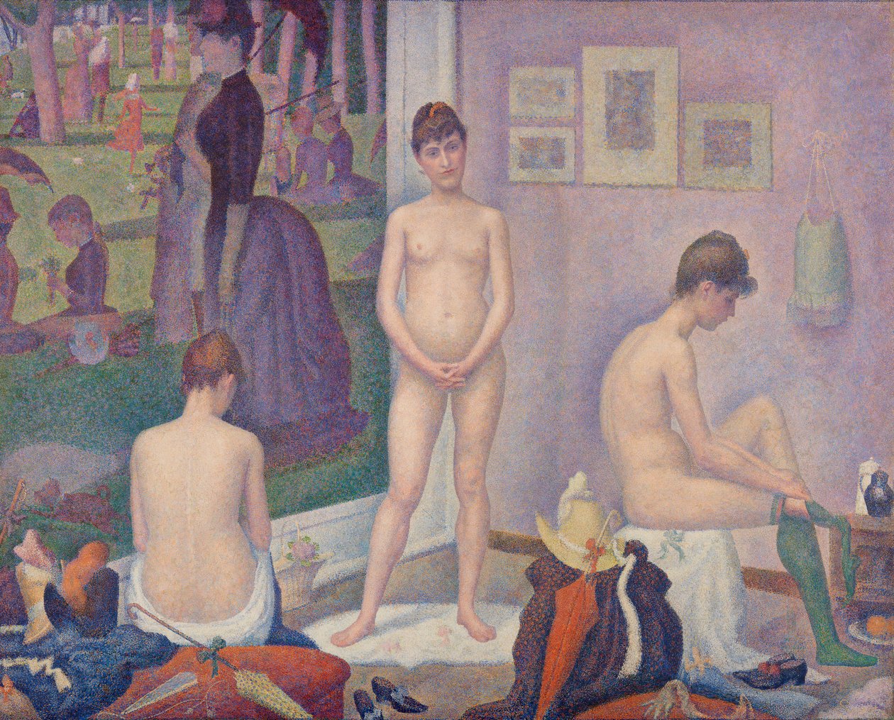 Mallit (aseukset) tekijältä Georges Seurat