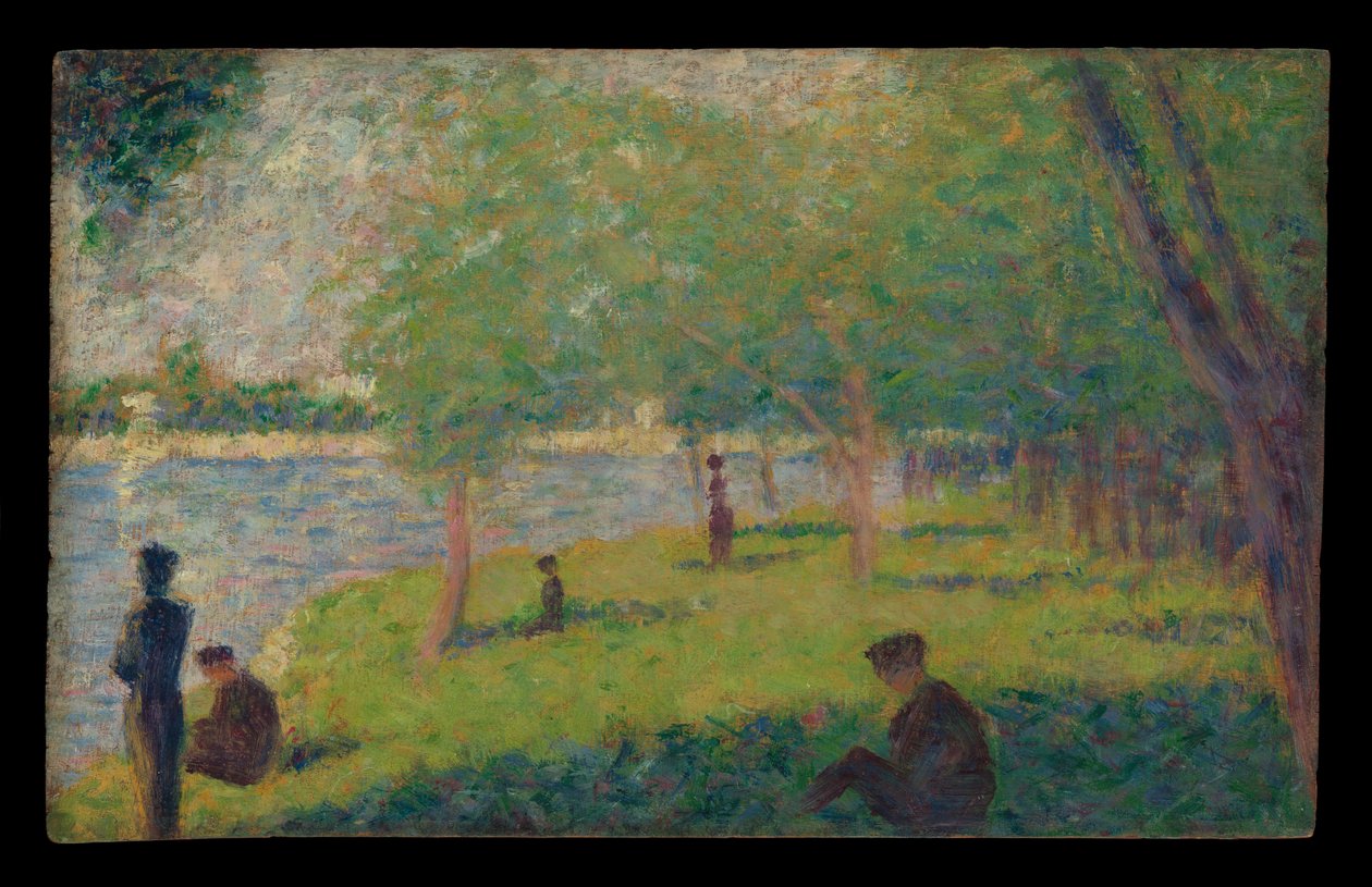 Tutkielma teokseen "Sunnuntai-iltapäivä La Grande Jatten saarella" tekijältä Georges Seurat