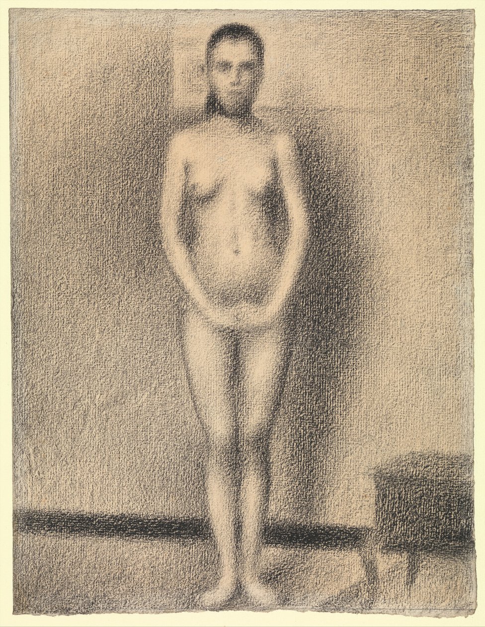 Tutkielma teokseen "Mallit" tekijältä Georges Seurat