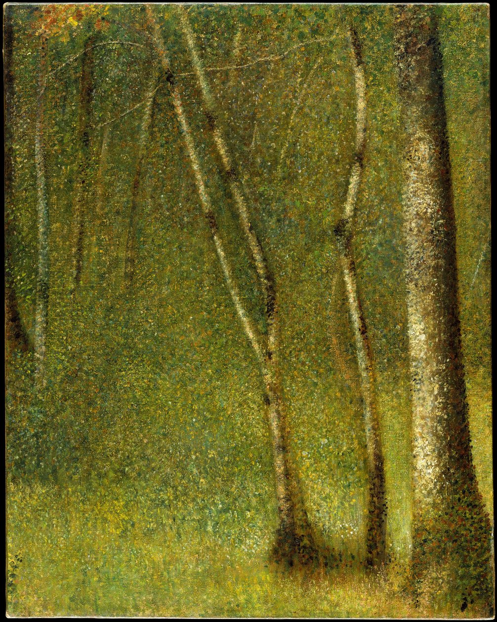 Metsä Pontaubertissa tekijältä Georges Seurat