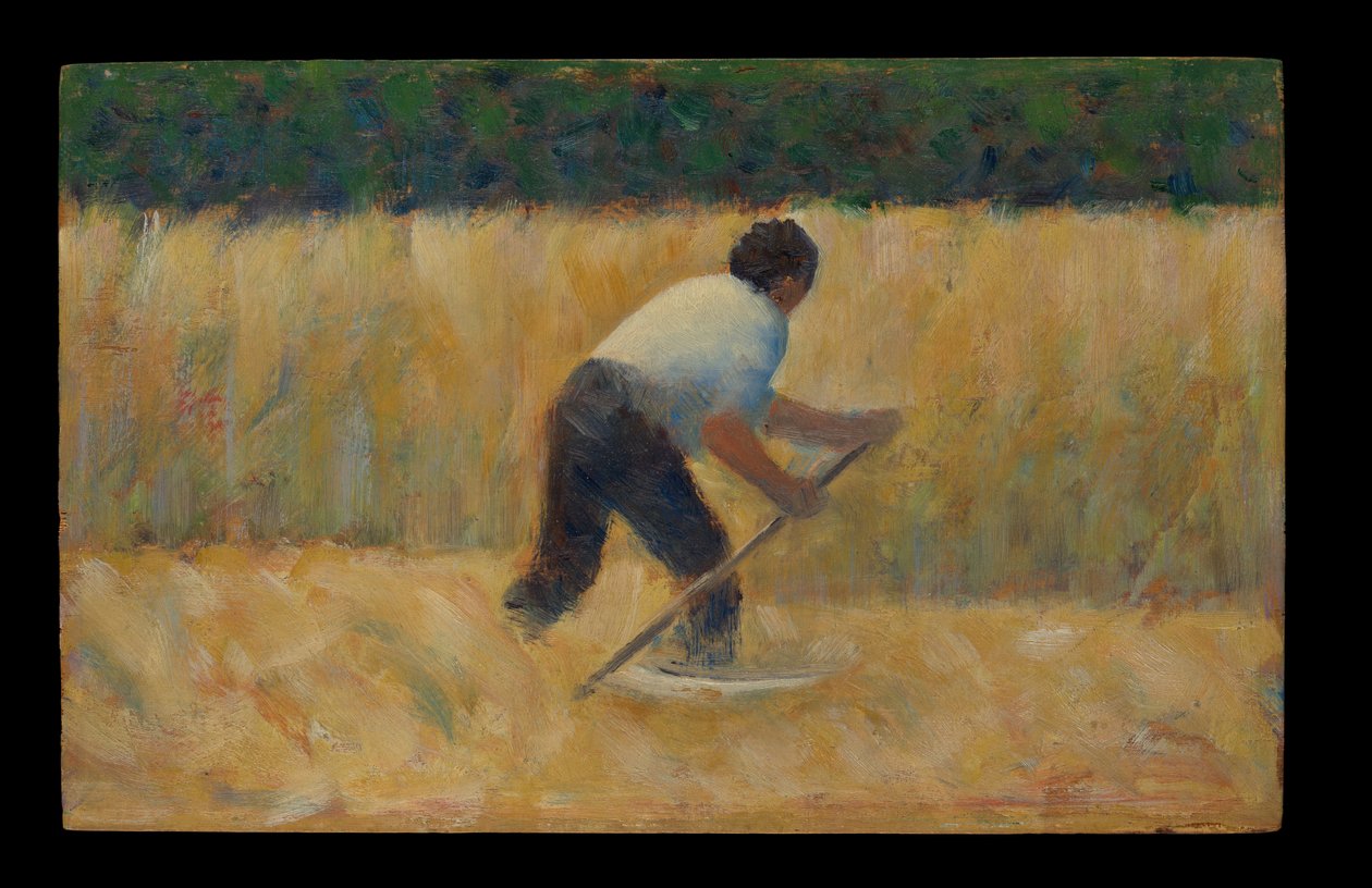 Niittäjä tekijältä Georges Seurat